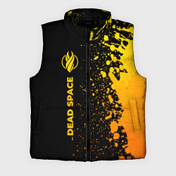 Мужской жилет Dead Space - gold gradient: по-вертикали, цвет: 3D-черный