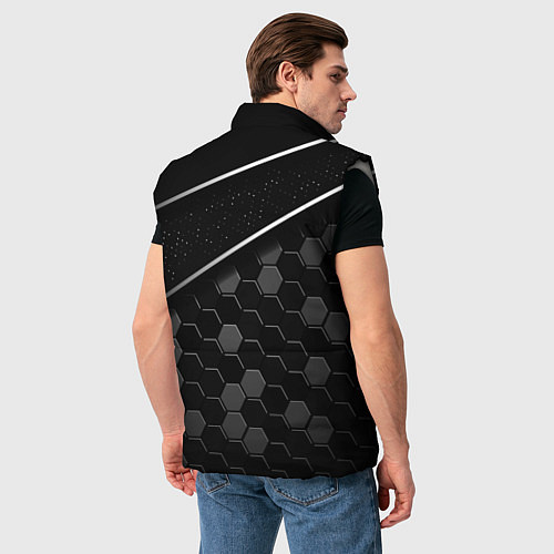 Мужской жилет Ducati - технологическая броня / 3D-Светло-серый – фото 4