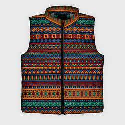 Мужской жилет Этнические узоры полосы