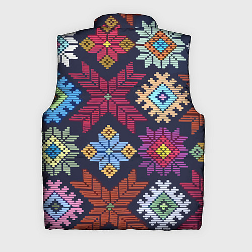 Мужской жилет Орнамент удмуртский / 3D-Красный – фото 2