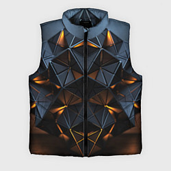Мужской жилет Объемные кубы, цвет: 3D-черный