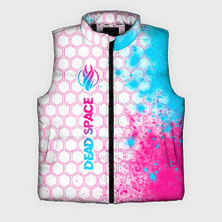 Мужской жилет Dead Space neon gradient style: по-вертикали, цвет: 3D-черный