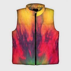 Мужской жилет Огненный тай дай, цвет: 3D-светло-серый