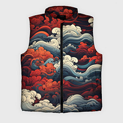 Мужской жилет Японское море, цвет: 3D-красный