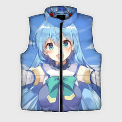 Мужской жилет Коносуба Аква, цвет: 3D-красный