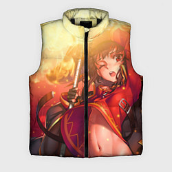 Мужской жилет Коносуба Мэгумин, цвет: 3D-черный