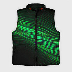 Мужской жилет Green neon lines
