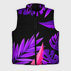 Мужской жилет Floral composition - neon, цвет: 3D-черный