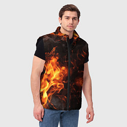 Мужской жилет Fire style, цвет: 3D-черный — фото 2