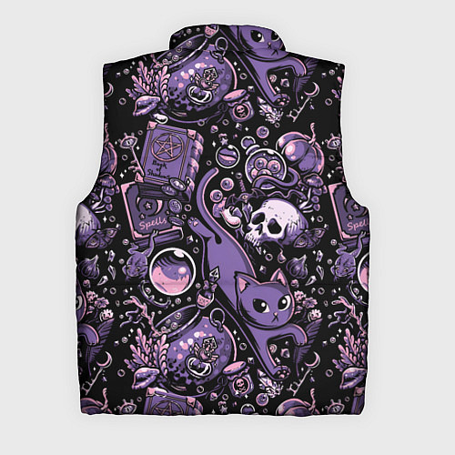 Мужской жилет Ведьминский паттерн / 3D-Светло-серый – фото 2