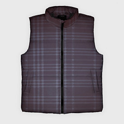 Мужской жилет Клетка оттенки серого