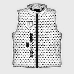 Мужской жилет The Neighbourhood glitch на светлом фоне: по-верти, цвет: 3D-черный