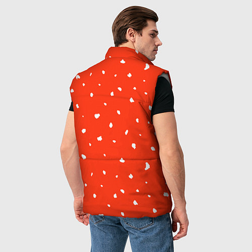 Мужской жилет Я - мухомор / 3D-Светло-серый – фото 4