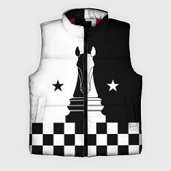 Мужской жилет Шахматный конь