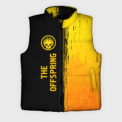 Мужской жилет The Offspring - gold gradient по-вертикали, цвет: 3D-черный