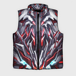 Мужской жилет Красная киберпанк броня, цвет: 3D-светло-серый