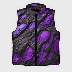 Мужской жилет Фиолетовая текучая субстанция, цвет: 3D-светло-серый
