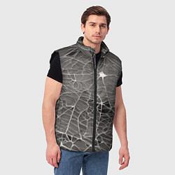 Мужской жилет Паутина паука, цвет: 3D-черный — фото 2
