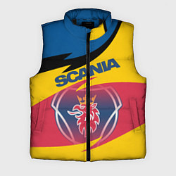 Мужской жилет Scania logo