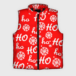 Мужской жилет Падающие снежинки