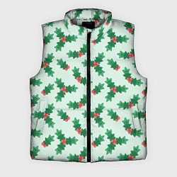 Мужской жилет Рождественская омела