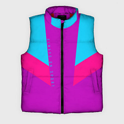 Мужской жилет Always in sports сиреньевый, цвет: 3D-красный