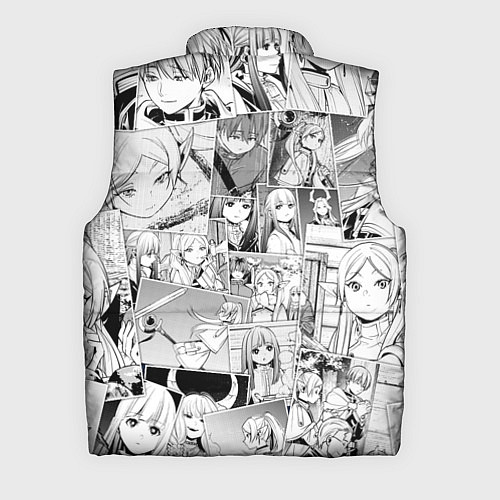 Мужской жилет Провожающая в последний путь Фрирен узор / 3D-Красный – фото 2