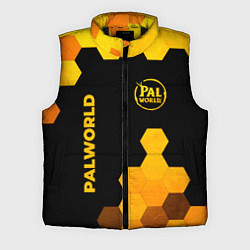 Мужской жилет Palworld - gold gradient вертикально, цвет: 3D-черный