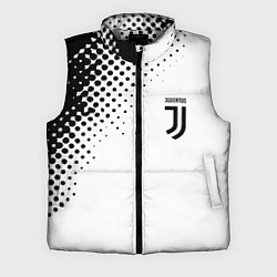 Мужской жилет Juventus sport black geometry, цвет: 3D-светло-серый