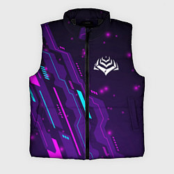 Мужской жилет Warframe neon gaming, цвет: 3D-черный