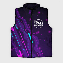 Мужской жилет Palworld neon gaming, цвет: 3D-черный