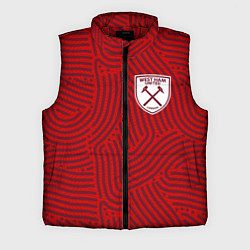 Мужской жилет West Ham отпечатки, цвет: 3D-красный