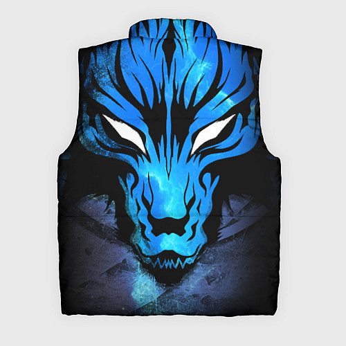 Мужской жилет Genshin Impact - Волк Севера / 3D-Красный – фото 2