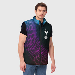 Мужской жилет Tottenham футбольная сетка, цвет: 3D-черный — фото 2