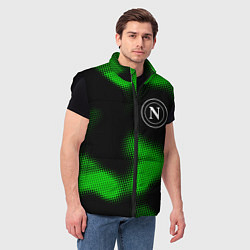 Мужской жилет Napoli sport halftone, цвет: 3D-черный — фото 2