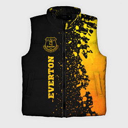 Мужской жилет Everton - gold gradient по-вертикали, цвет: 3D-черный
