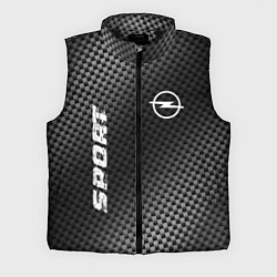 Мужской жилет Opel sport carbon, цвет: 3D-черный