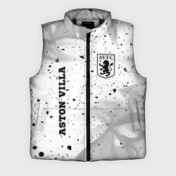 Мужской жилет Aston Villa sport на светлом фоне вертикально, цвет: 3D-черный