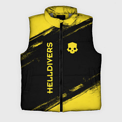 Мужской жилет Helldivers: Skull Logo, цвет: 3D-светло-серый
