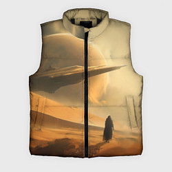 Мужской жилет Пустыня и космический корабль - Дюна