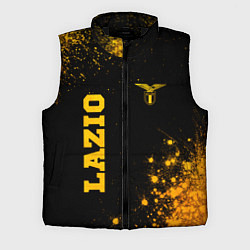 Мужской жилет Lazio - gold gradient вертикально, цвет: 3D-черный