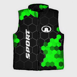 Мужской жилет Great Wall green sport hexagon
