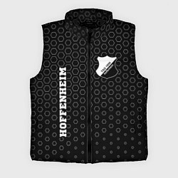 Мужской жилет Hoffenheim sport на темном фоне вертикально, цвет: 3D-черный