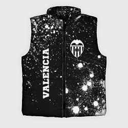 Мужской жилет Valencia sport на темном фоне вертикально, цвет: 3D-черный