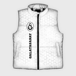 Мужской жилет Galatasaray sport на светлом фоне по-вертикали, цвет: 3D-черный