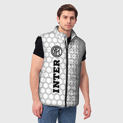 Мужской жилет Inter sport на светлом фоне по-вертикали, цвет: 3D-черный — фото 2