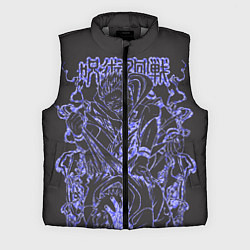 Мужской жилет Магическая битва Сукуна молнии, цвет: 3D-светло-серый