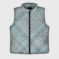 Мужской жилет Светлый серо-голубой текстурированный
