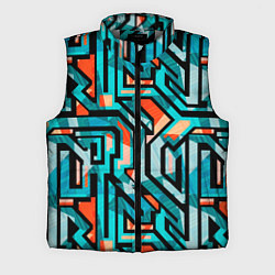 Мужской жилет Граффити цвета гранж