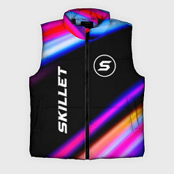 Мужской жилет Skillet neon rock lights, цвет: 3D-черный